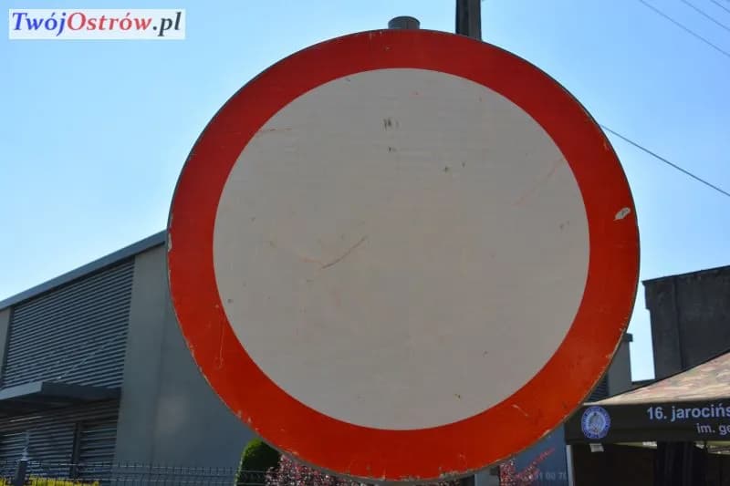 Pod Ostrowem będą utrudnienia w ruchu