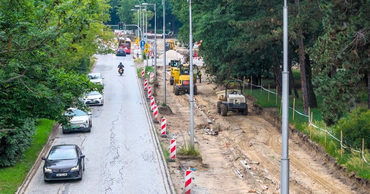 Tramwaj na Swojczyce nabiera kształtu. Zaglądamy na budowę