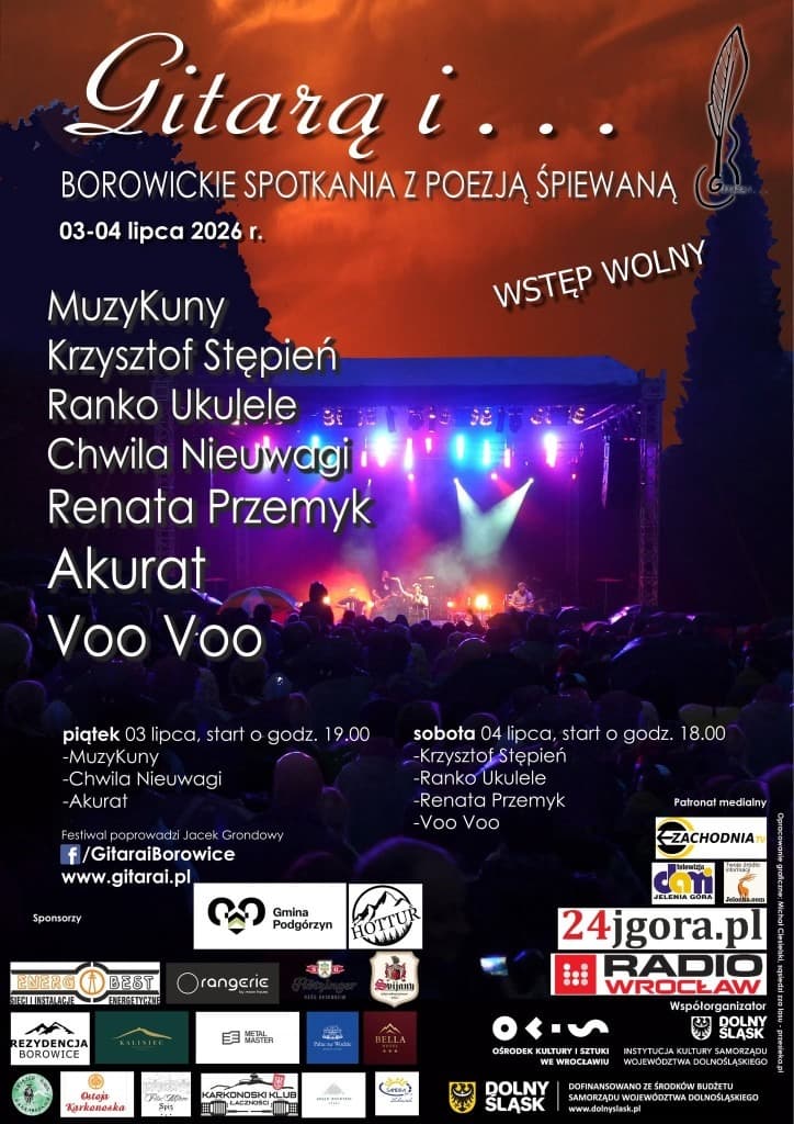 Poznaj gwiazdy festiwalu „Gitarą i” w Borowicach