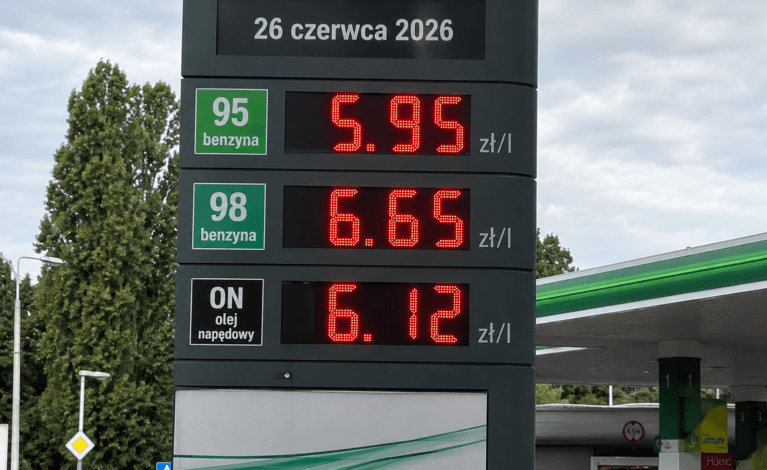 Sprawdź, ile zapłacisz za paliwo 26 czerwca 2026 r. !